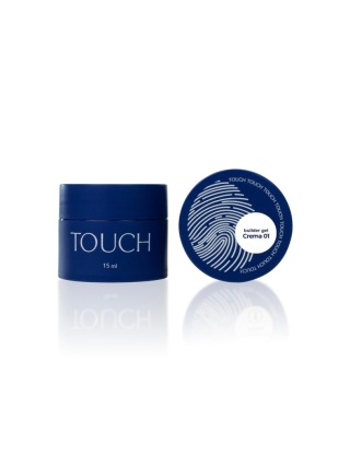 TOUCH Builder Gel Crema 01 Mleczny Żel Budujący do Paznokci 15 ml