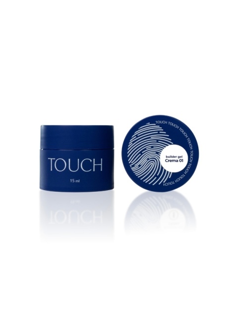 TOUCH Builder Gel Crema 01 Mleczny Żel Budujący do Paznokci 15 ml