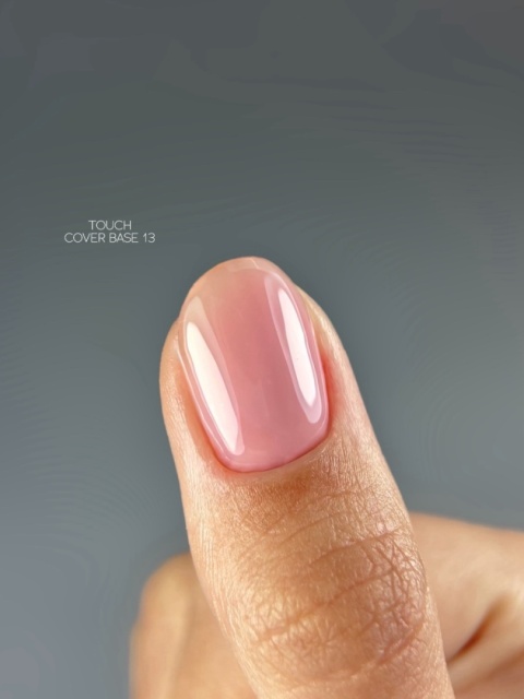 TOUCH Cover Base 13 Przygaszona Różowa Baza Hybrydowa do Paznokci 13 ml