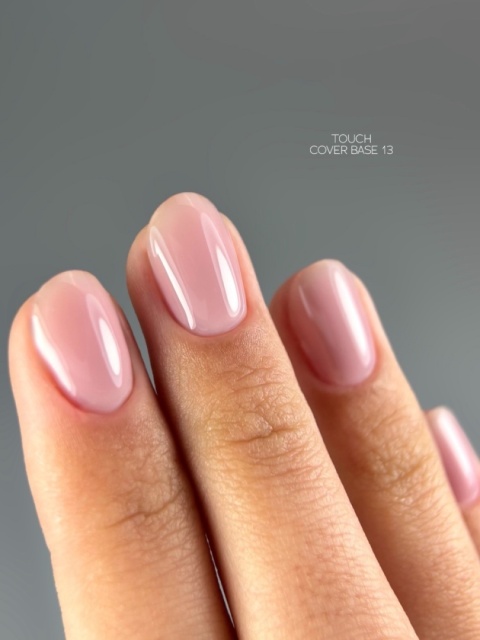 TOUCH Cover Base 13 Przygaszona Różowa Baza Hybrydowa do Paznokci 13 ml