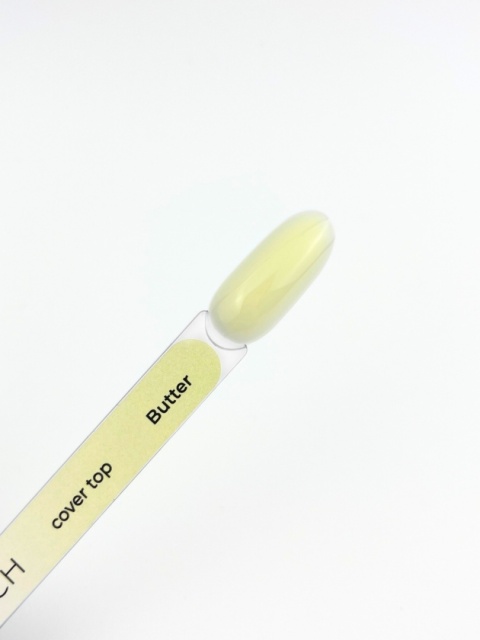 TOUCH Cover Top Butter Kremowo-Żółty Top Hybrydowy Bez Przemywania 7 ml