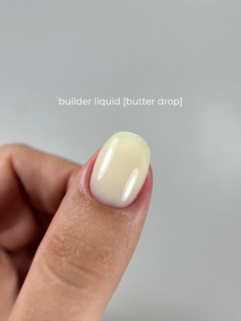 TOUCH Builder Liquid Butter Drop Kremowo-Żółty Żel Budujący o Płynnej Konsystencji 15 ml