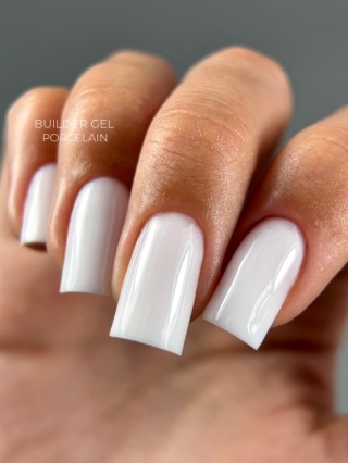 TOUCH Builder Gel Porcelain Chłodny Mleczno-Biały Żel Budujący 10 ml