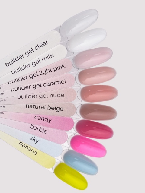 TOUCH Builder Gel Clear Przezroczysty Żel Budujący 10 ml