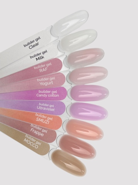 TOUCH Builder Gel Candy Cotton Chłodnoróżowy Żel Budujący 10 ml