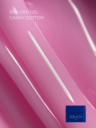 TOUCH Builder Gel Candy Cotton Chłodnoróżowy Żel Budujący 10 ml