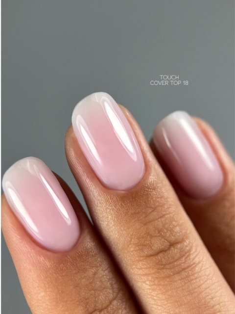 TOUCH Cover Top 18 Mlecznoróżowy Top Hybrydowy Bez Przemywania 7 ml
