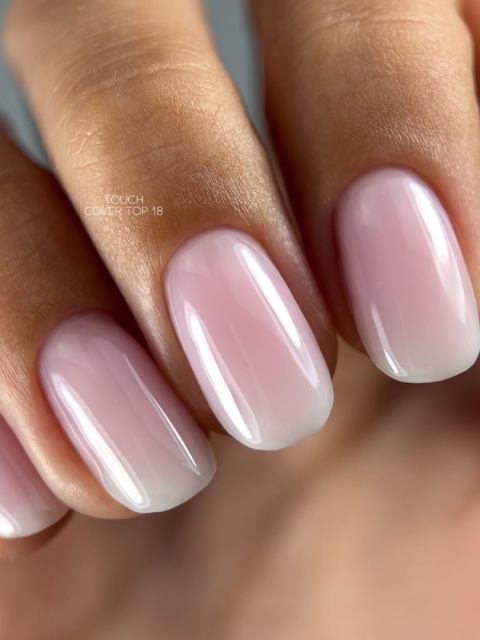 TOUCH Cover Top 18 Mlecznoróżowy Top Hybrydowy Bez Przemywania 7 ml