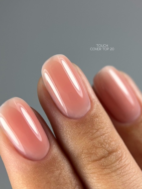 TOUCH Cover Top 20 Brzoskwiniowo-Beżowy Top Hybrydowy Bez Przemywania 7 ml