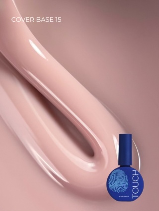 TOUCH Cover Base 15 Jasnobeżowa Baza Hybrydowa Kamuflująca 13 ml