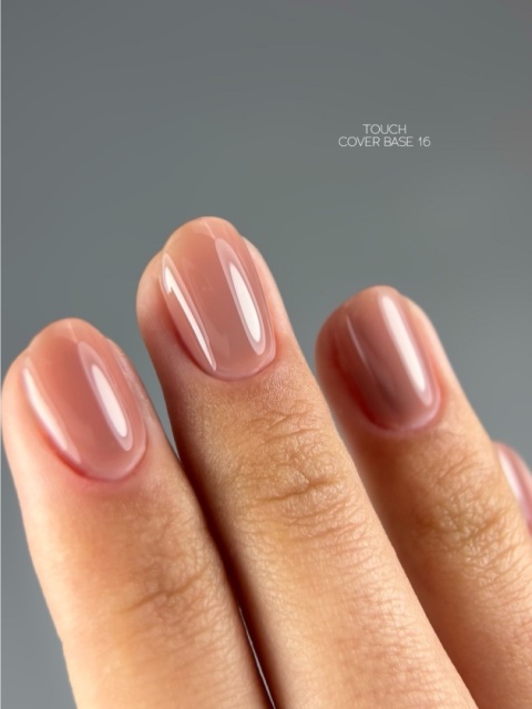 TOUCH Cover Base 16 Ciemnobeżowa Baza Hybrydowa Kamuflująca 13 ml