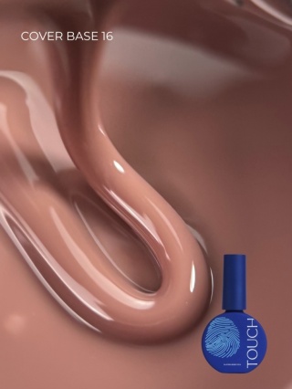 TOUCH Cover Base 16 Ciemnobeżowa Baza Hybrydowa Kamuflująca 13 ml