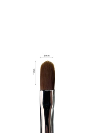 TOUCH Brush Duo Expert - dwustronny pędzelek do żelu i zdobień (11 mm + 11 mm)