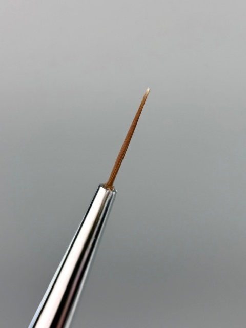 TOUCH Brush Duo Expert - dwustronny pędzelek do żelu i zdobień (11 mm + 11 mm)