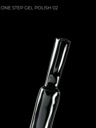 TOUCH One Step Gel Polish 02 Czarny - jednofazowy lakier hybrydowy 3w1 9 ml