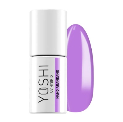 YOSHI Lakier Hybrydowy Nano Arandano 705 – Pastelowy Fiolet 6 ml TPO-FREE