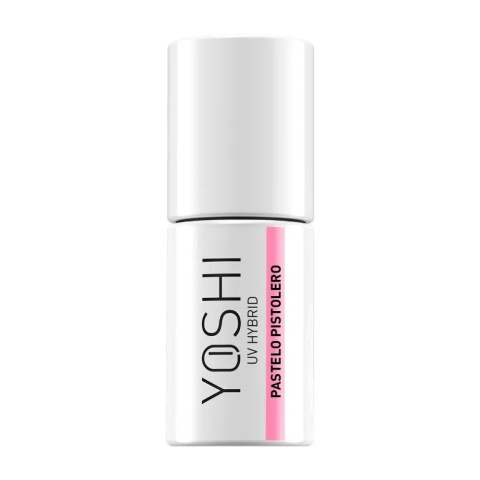 YOSHI Pastelo Pistolero 702 – lakier hybrydowy 6 ml, pastelowy róż TPO-FREE