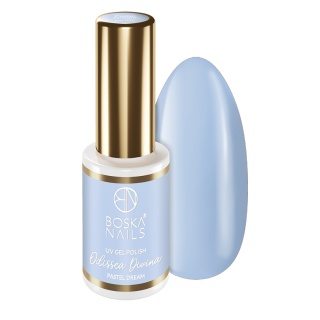 Boska Nails Baby Blue Lakier Hybrydowy Odissea Divina Pastel Dream 547 6 ml