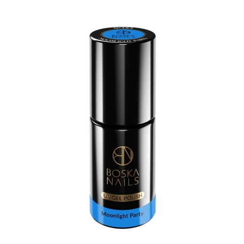 Boska Nails Divine Moonlight Party 353 - niebieski lakier hybrydowy 6 ml