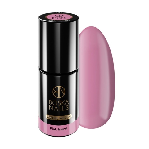 Boska Nails Divine Pink Island 335 - jasnoróżowy lakier hybrydowy 6 ml