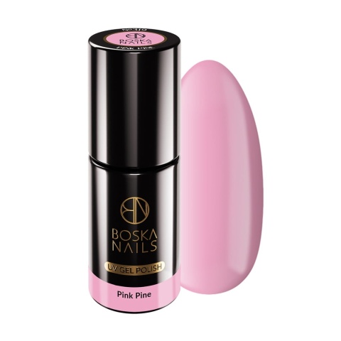 Boska Nails Divine Pink Pine 319 - jasnoróżowy lakier hybrydowy 6 ml