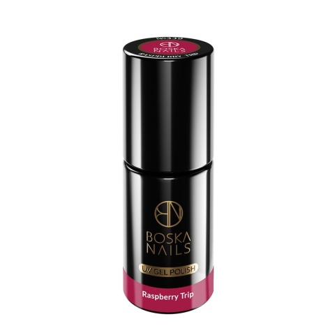Boska Nails Divine Raspberry Trip 339 - malinowy lakier hybrydowy 6 ml