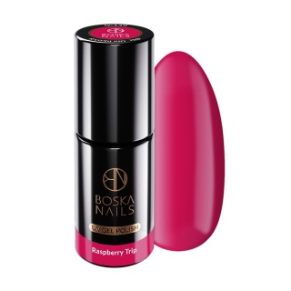 Boska Nails Divine Raspberry Trip 339 - malinowy lakier hybrydowy 6 ml