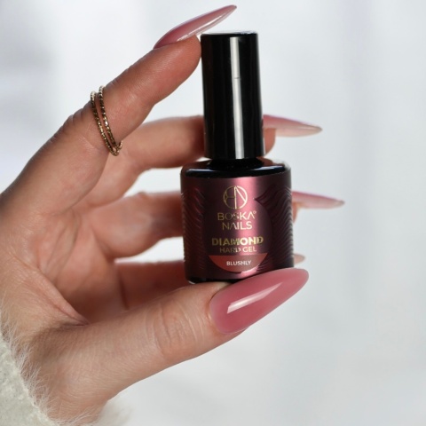 Boska Nails Hard Diamond Gel Blushly 292 Żel Budujący Różowy 15 ml