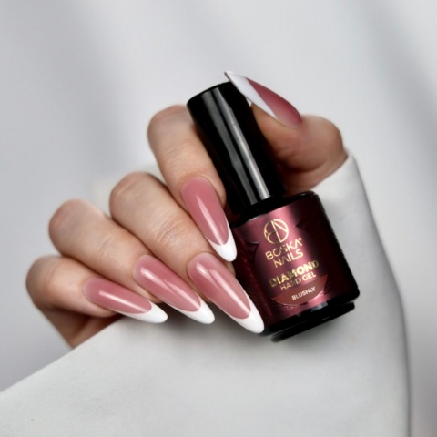 Boska Nails Hard Diamond Gel Blushly 292 Żel Budujący Różowy 15 ml