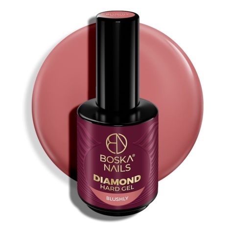 Boska Nails Hard Diamond Gel Blushly 292 Żel Budujący Różowy 15 ml