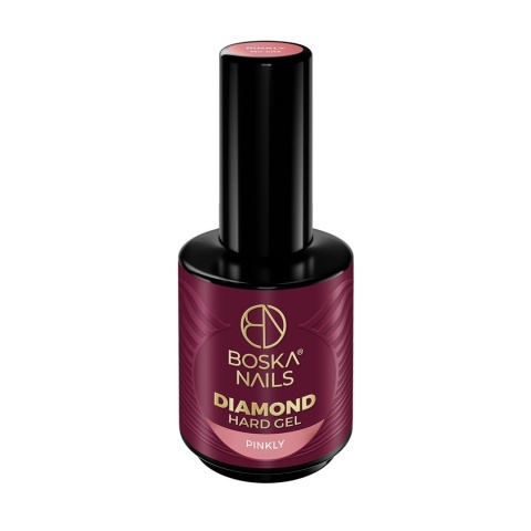 Boska Nails Hard Diamond Gel Pinkly 283 Żel Budujący Różowy 15 ml