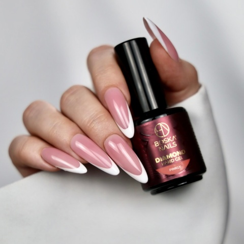 Boska Nails Hard Diamond Gel Pinkly 283 Żel Budujący Różowy 15 ml