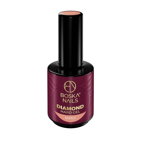 Boska Nails Hard Diamond Gel Softly 281 Żel Budujący Beżowy 15 ml