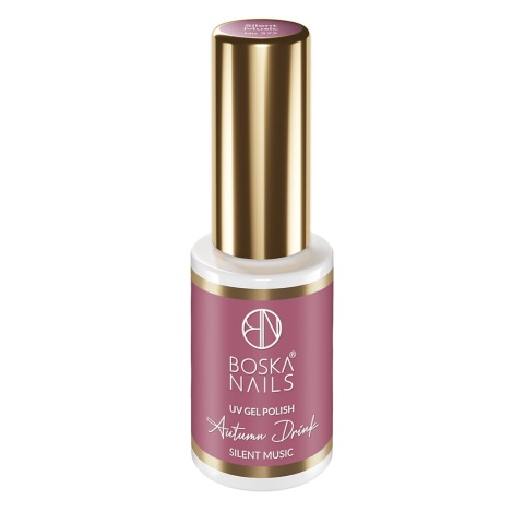 Boska Nails Lakier Hybrydowy Autumn Drink Silent Music 577 6 ml – róż z tonem malwy