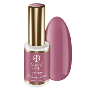 Boska Nails Lakier Hybrydowy Autumn Drink Silent Music 577 6 ml – róż z tonem malwy