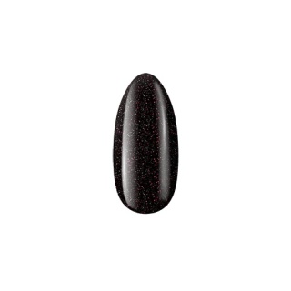 Boska Nails Lakier Hybrydowy Black Week Monday 509 6 ml – czarny z różowym shimmerem