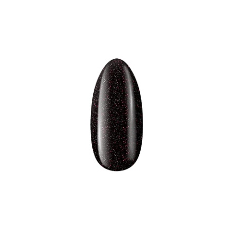 Boska Nails Lakier Hybrydowy Black Week Monday 509 6 ml – czarny z różowym shimmerem