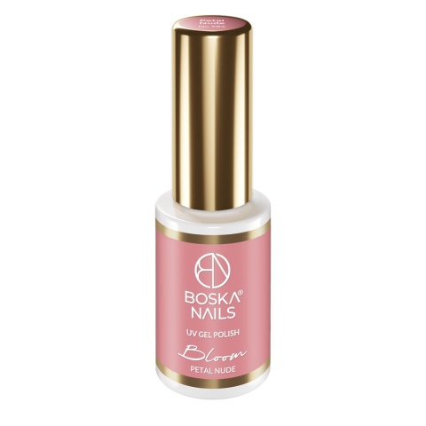 Boska Nails Lakier Hybrydowy Bloom Petal Nude 585 6 ml – różowo-nude lakier hybrydowy