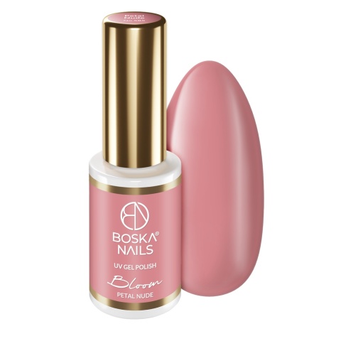 Boska Nails Lakier Hybrydowy Bloom Petal Nude 585 6 ml – różowo-nude lakier hybrydowy