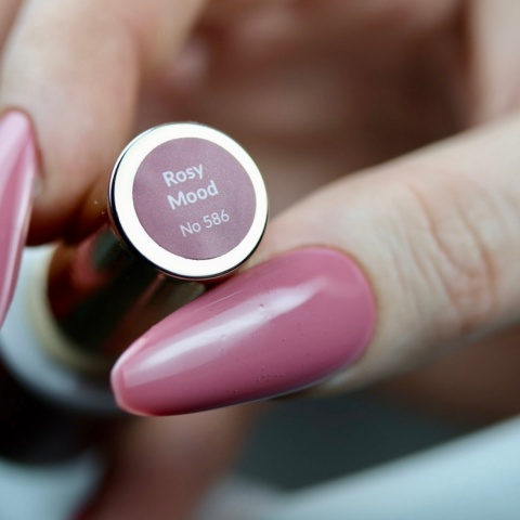Boska Nails Lakier Hybrydowy Bloom Rosy Mood 586 6 ml – ciemnoróżowy lakier hybrydowy