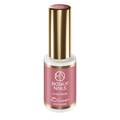 Boska Nails Lakier Hybrydowy Bloom Rosy Mood 586 6 ml – ciemnoróżowy lakier hybrydowy