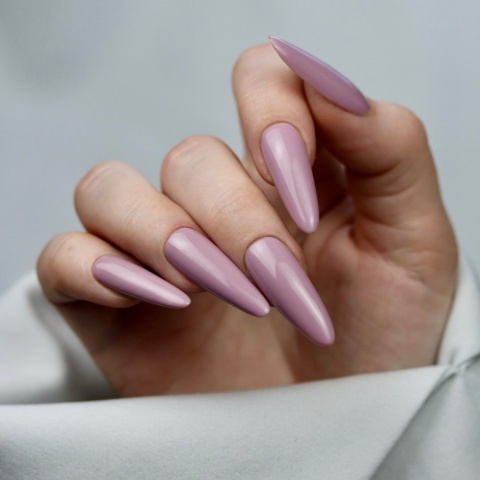 Boska Nails Lakier Hybrydowy Bloom Soft Lilac 584 6 ml – jasnofioletowy lakier hybrydowy