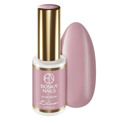 Boska Nails Lakier Hybrydowy Bloom Soft Lilac 584 6 ml – jasnofioletowy lakier hybrydowy