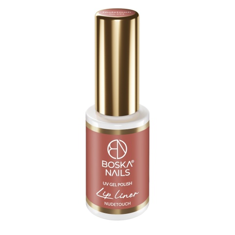 Boska Nails Lakier Hybrydowy Lip Liner Nude Touch 594 6 ml – nude z różowym odcieniem