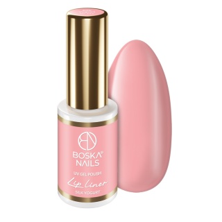 Boska Nails Lakier Hybrydowy Lip Liner Silk Yogurt 591 6 ml – jasny róż nude