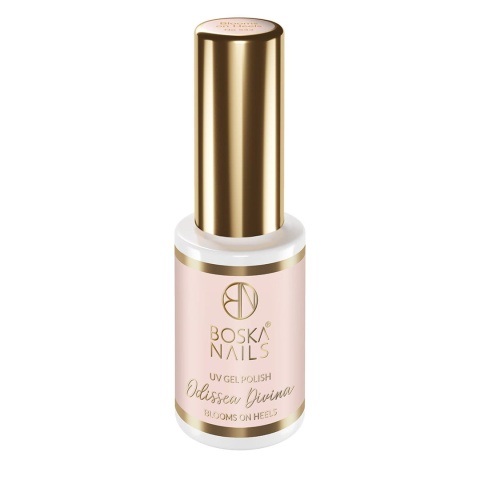 Boska Nails Lakier Hybrydowy Odissea Divina Blooms on Heels 543 6 ml – różowy nude