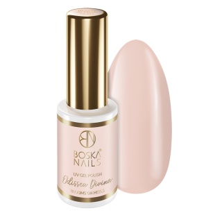 Boska Nails Lakier Hybrydowy Odissea Divina Blooms on Heels 543 6 ml – różowy nude