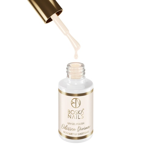 Boska Nails Lakier Hybrydowy Odissea Divina Bouquet of Emotions 542 6 ml – jasny nude