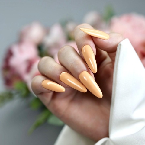 Boska Nails Lakier Hybrydowy That's Girl's Morning Golden Crust 563 6 ml – ciepły pomarańcz