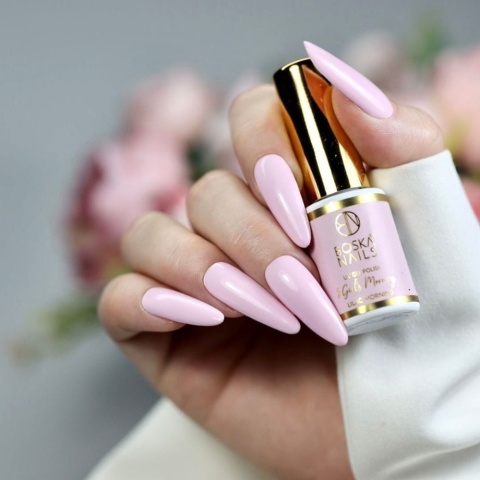 Boska Nails Lakier Hybrydowy That's Girl's Morning Lilac Morning 561 6 ml – różowo-liliowy lakier hybrydowy